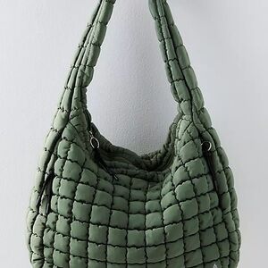 Free People Movement - Green Quilted Women's Bag